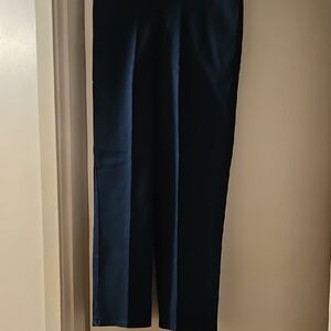 Alfred Dunner Blue Straight Leg Pants